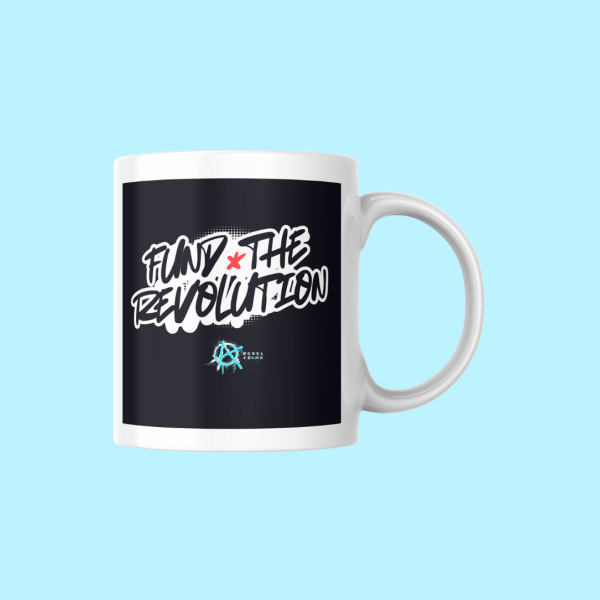 “Fund the Revolution” Coffee Mug (Black)