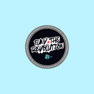 Rebel Frame Film Patch – Fund the Revolution (Round)